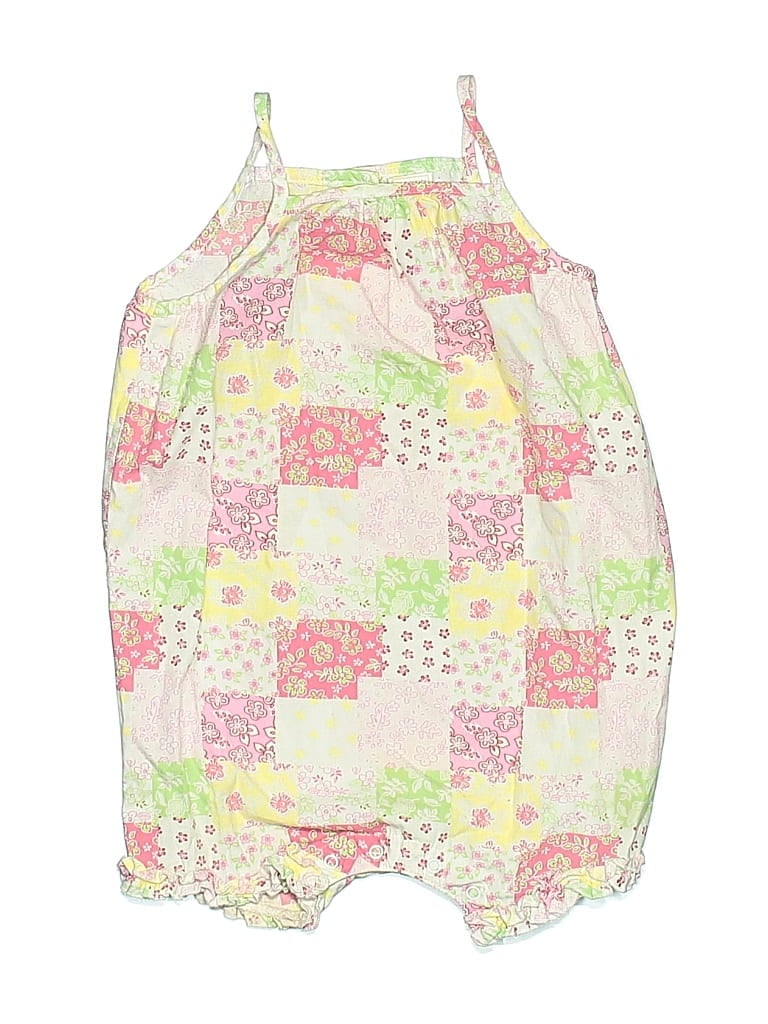 Pre-owned Old Navy Kids' Short Sleeve Onesie In Pink