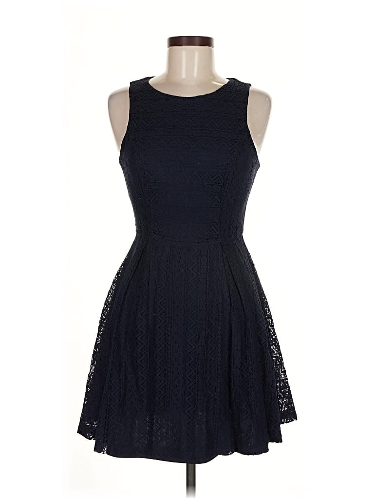 Pre-owned Monteau Cocktail Dress In Black