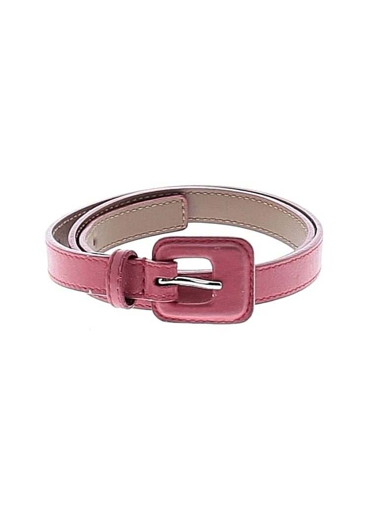 Pre-owned Elie Tahari Belt In Red