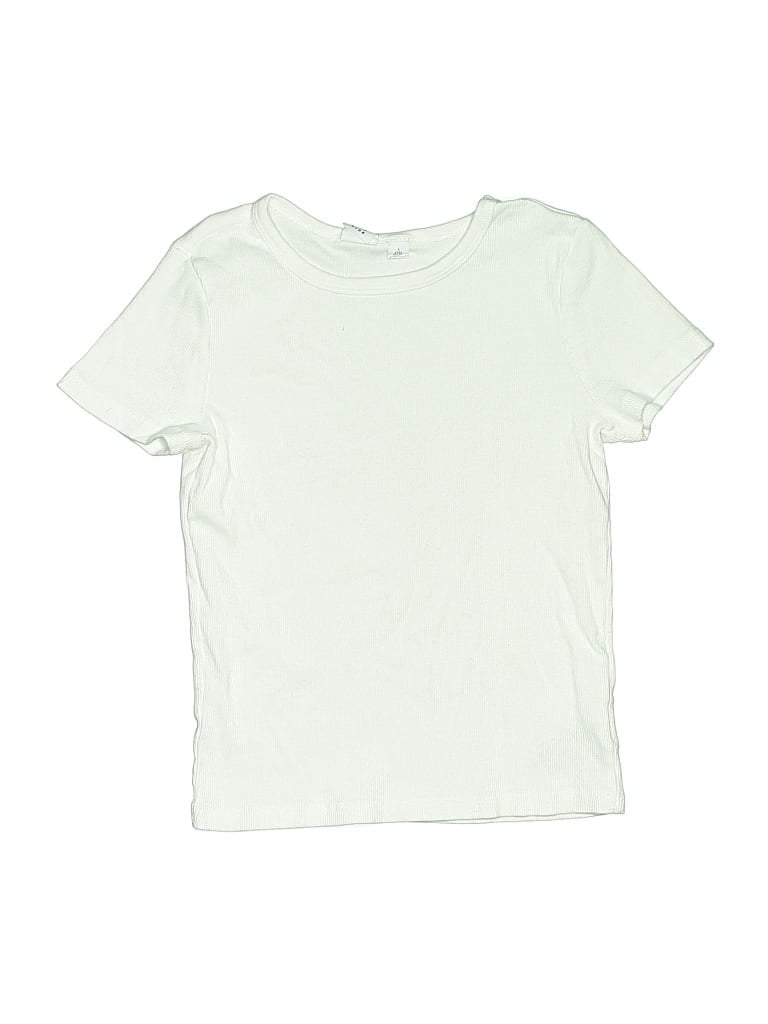 Pre-owned Gap Kids' Short Sleeve T-shirt In White