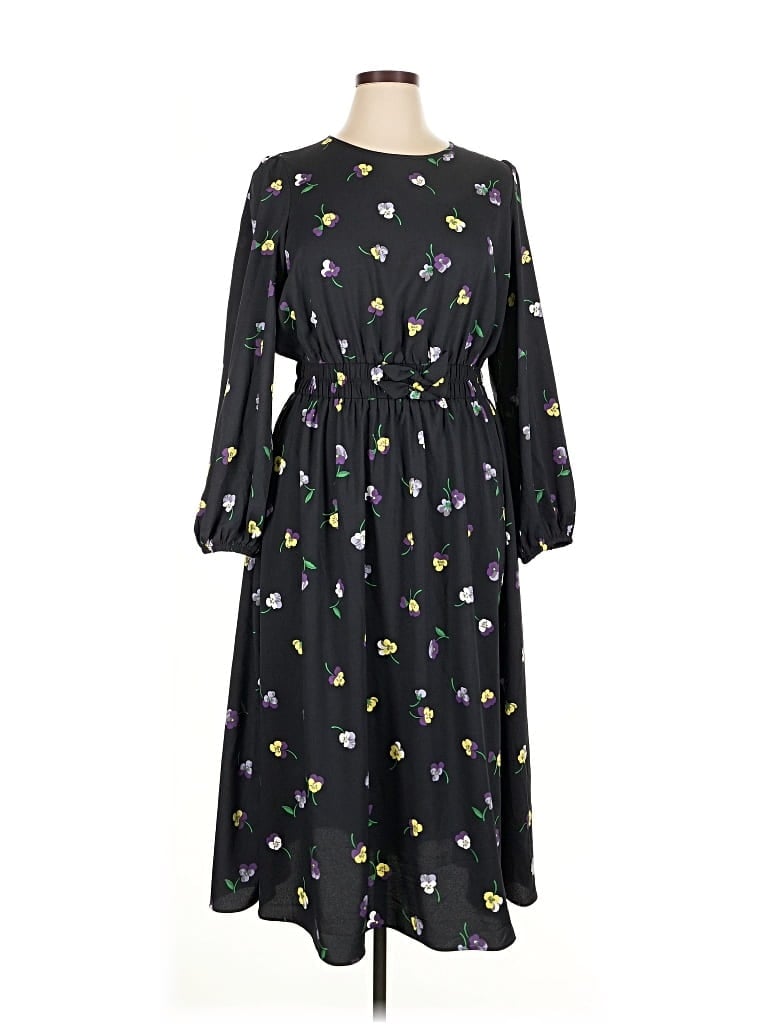 Pre-owned Kate Spade New York Casual Dress In Black