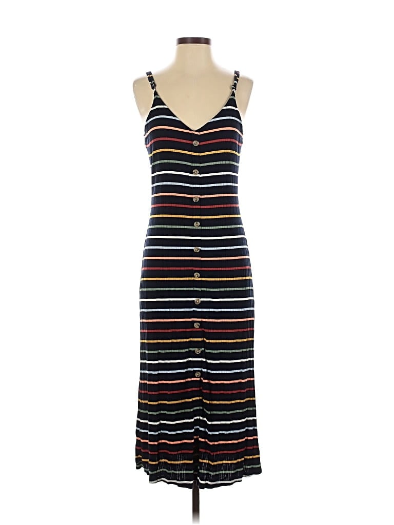 Pre-owned Ann Taylor Loft Casual Dress In Blue