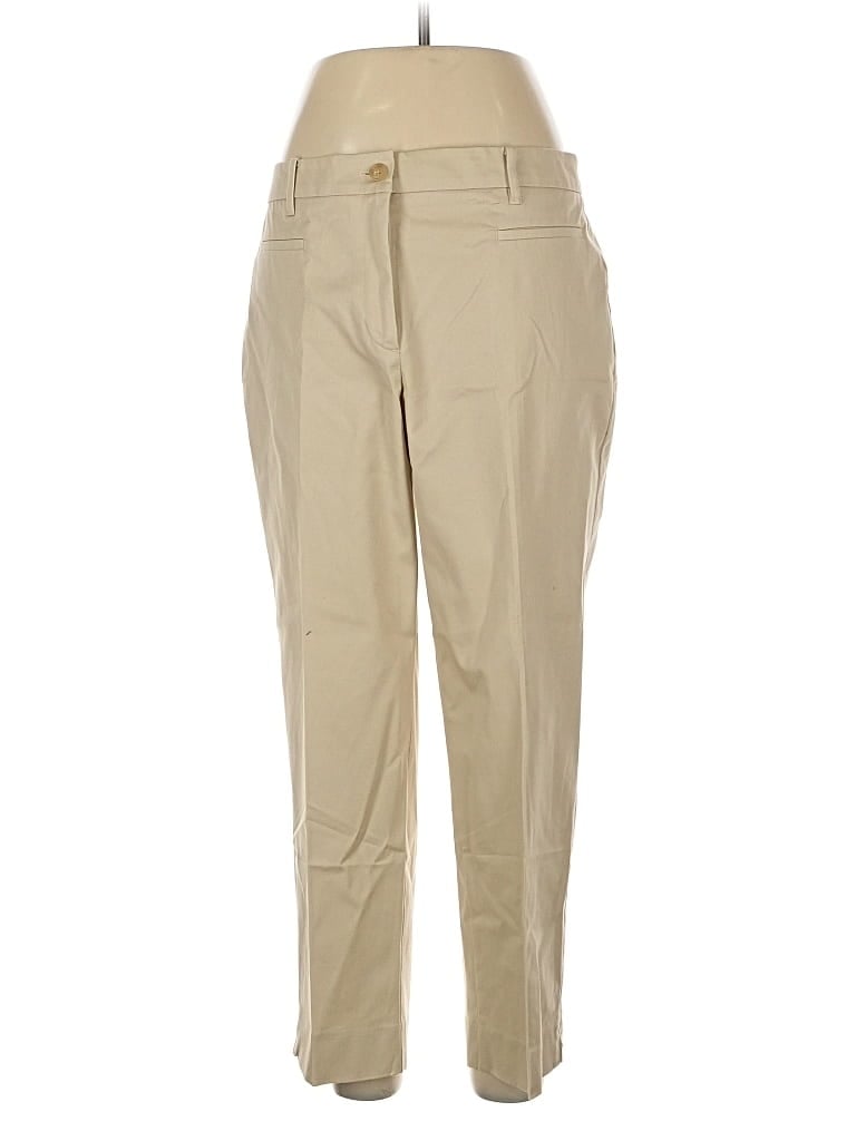 Pre-owned Ann Taylor Khaki Pant In Brown
