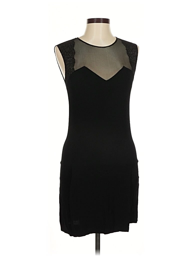 Pre-owned Sandro Cocktail Dress In Black