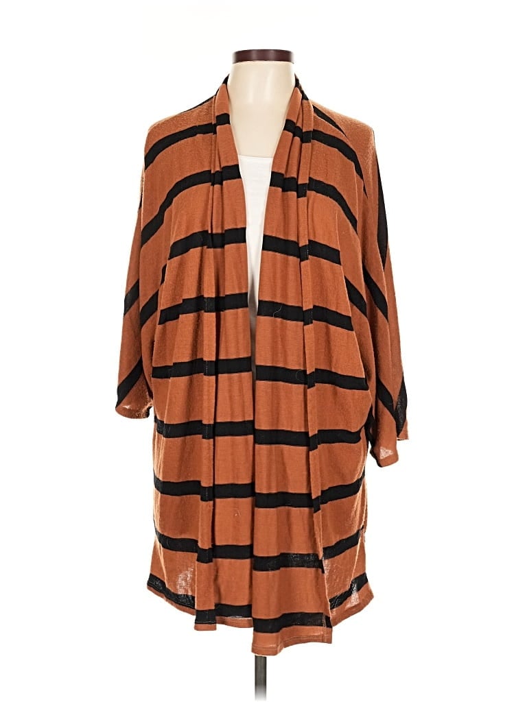 Pre-owned Hailey & Co Cardigan Sweater In Orange