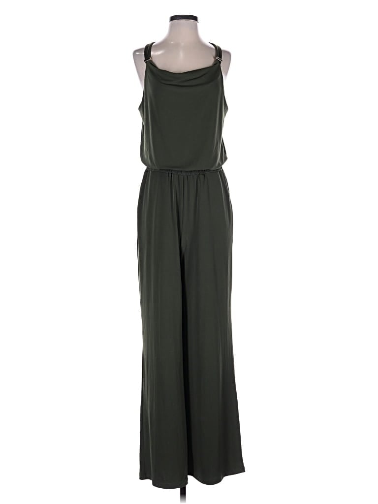Pre-owned New York And Company Jumpsuit In Green