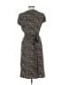 Max Studio Print Black Casual Dress Size L (estimated) - photo 2
