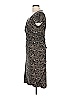 Max Studio Print Black Casual Dress Size L (estimated) - photo 5