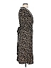 Max Studio Print Black Casual Dress Size L (estimated) - photo 4