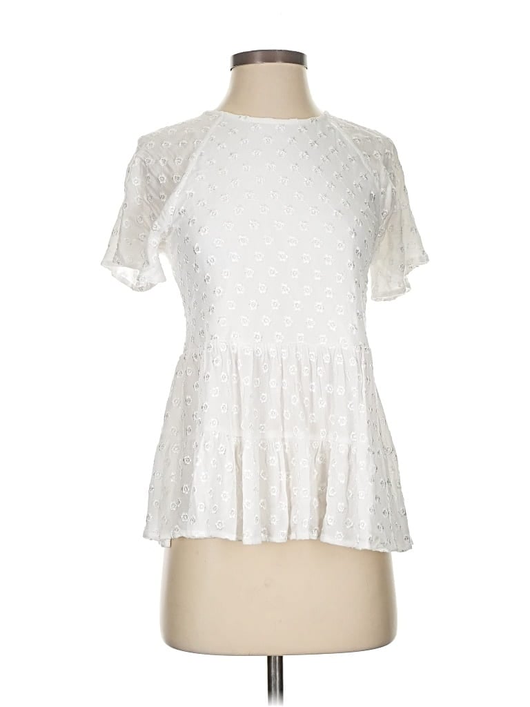 Pre-owned Altar'd State Casual Dress In White