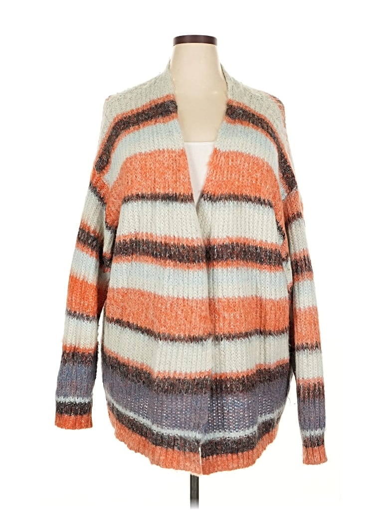 Pre-owned Ulla Popken Cardigan Sweater In Orange