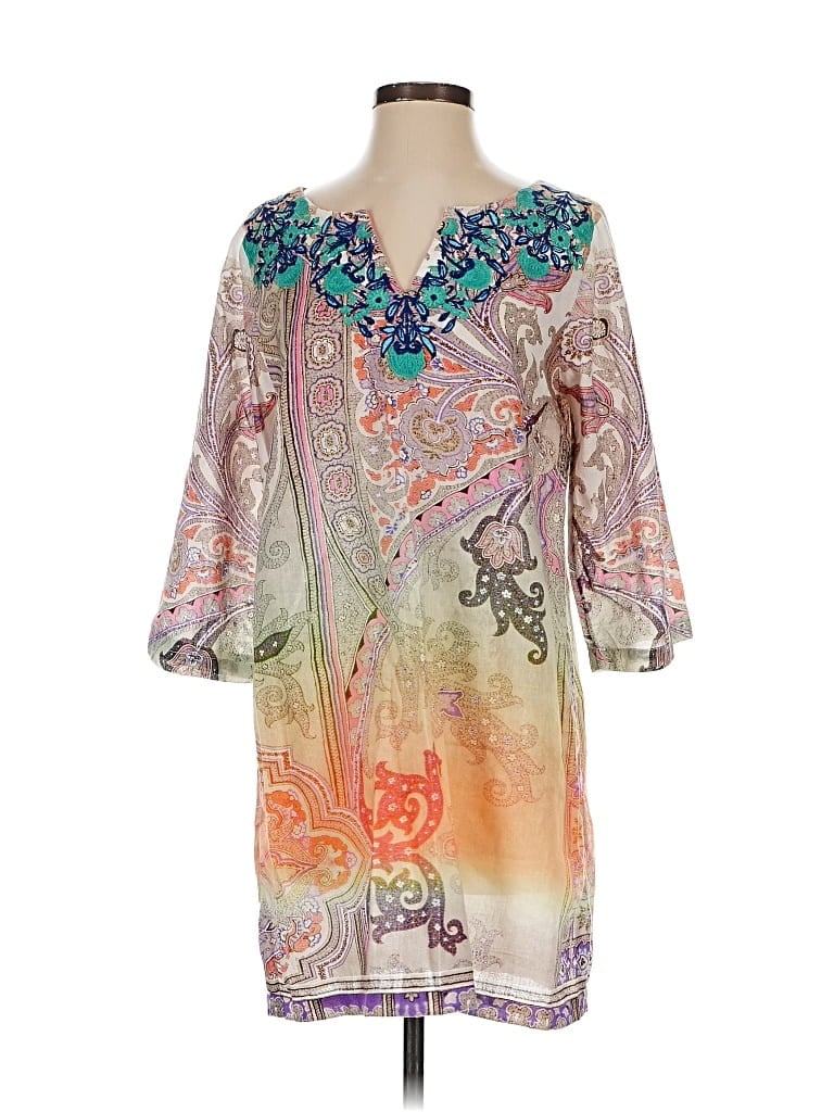 Pre-owned Sundance Casual Dress In Brown