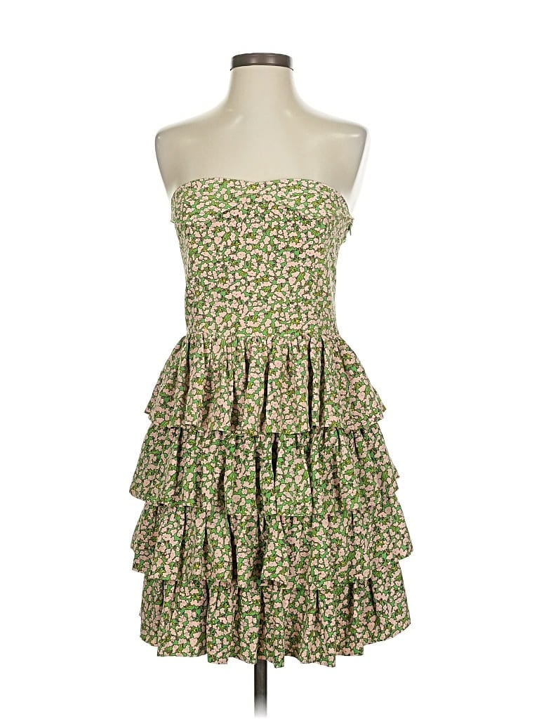 Pre-owned Maje Cocktail Dress In Green