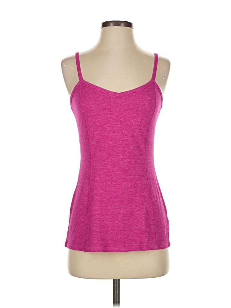 Pre-owned Athleta Tank Top Pink Strapless Neckline Tops