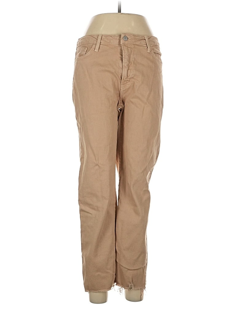 Pre-owned Just Black Jeans In Brown