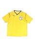 Score 100% Polyester Yellow Short Sleeve T-Shirt Size M (youth) - photo 1