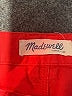 Madewell Red Casual Pants Size 2 - photo 7