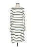 Mott50 Stripes Ivory Casual Dress Size L - photo 1