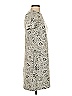 Calvin Klein Print Gray Casual Dress Size 4 - photo 4