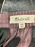 Madewell 100% Cotton Stripes Tan Shorts Size XS - photo 3