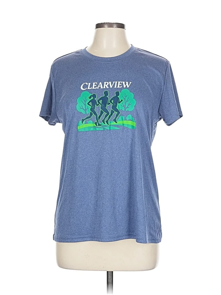 Assorted Brands Active T-shirt In Blue