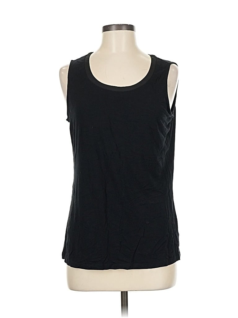 Pre-owned Talbots Sleeveless T-shirt In Black