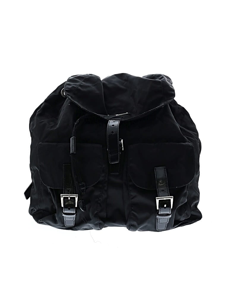 Pre-owned Prada Backpack In Black