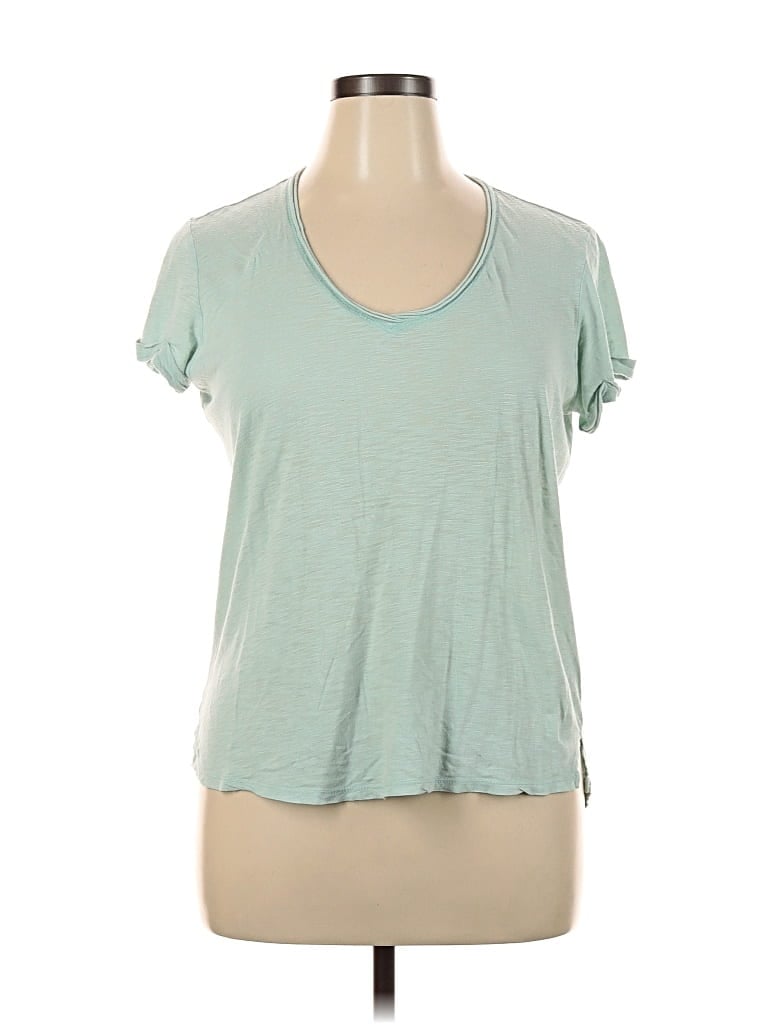 Pre-owned Pj Salvage Short Sleeve T-shirt In Green