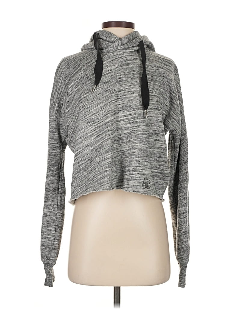 Pre-owned Abercrombie & Fitch Pullover Sweater In Gray