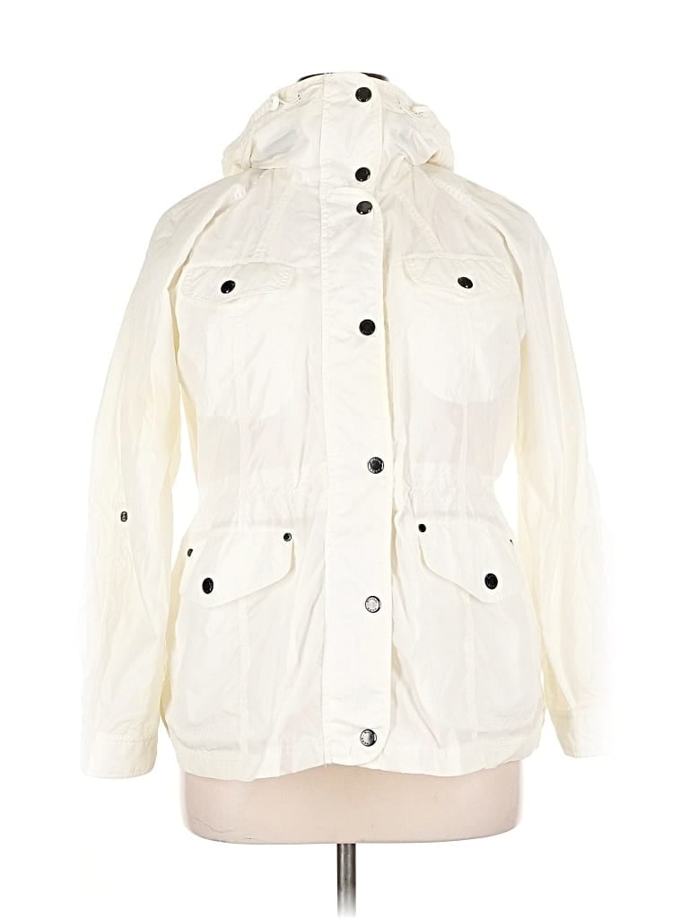 Pre-owned Michael Michael Kors Jacket In White