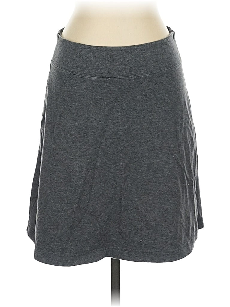 Pre-owned Merona Casual Skirt In Gray