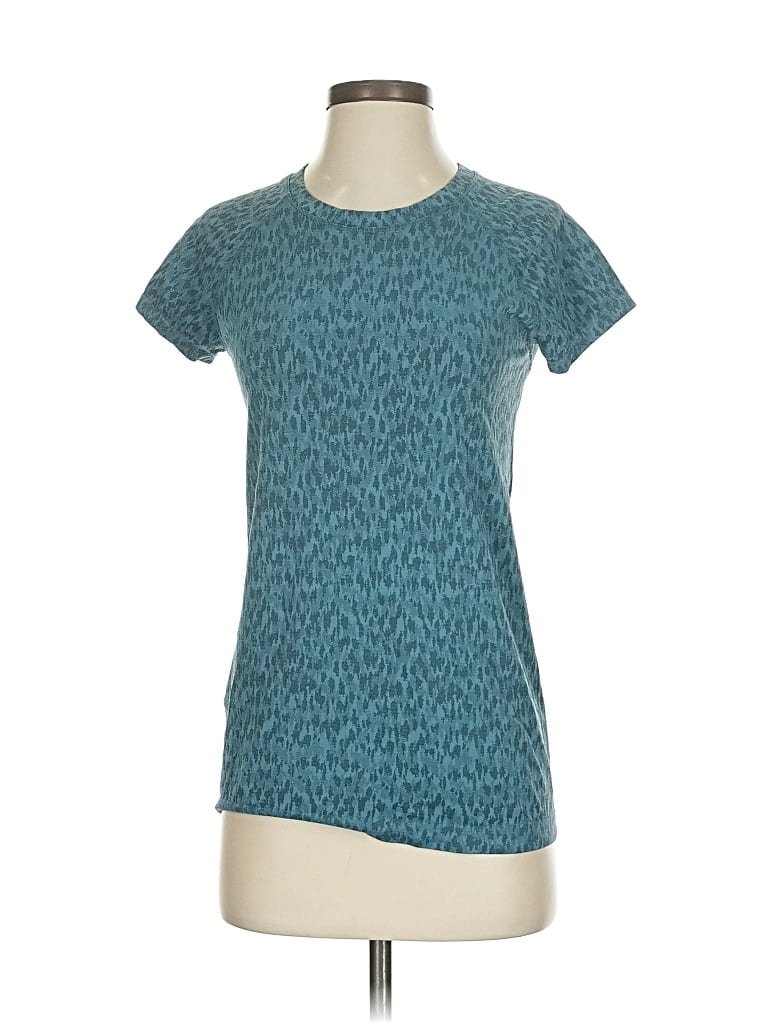 Pre-owned Athleta Active T-shirt In Blue