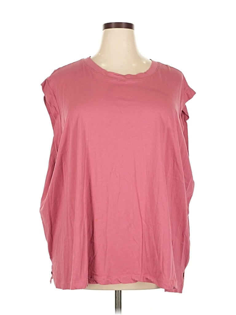 Pre-owned Torrid Sleeveless T-shirt In Pink
