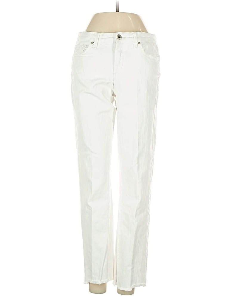 Pre-owned Jessica Simpson Jeans In White
