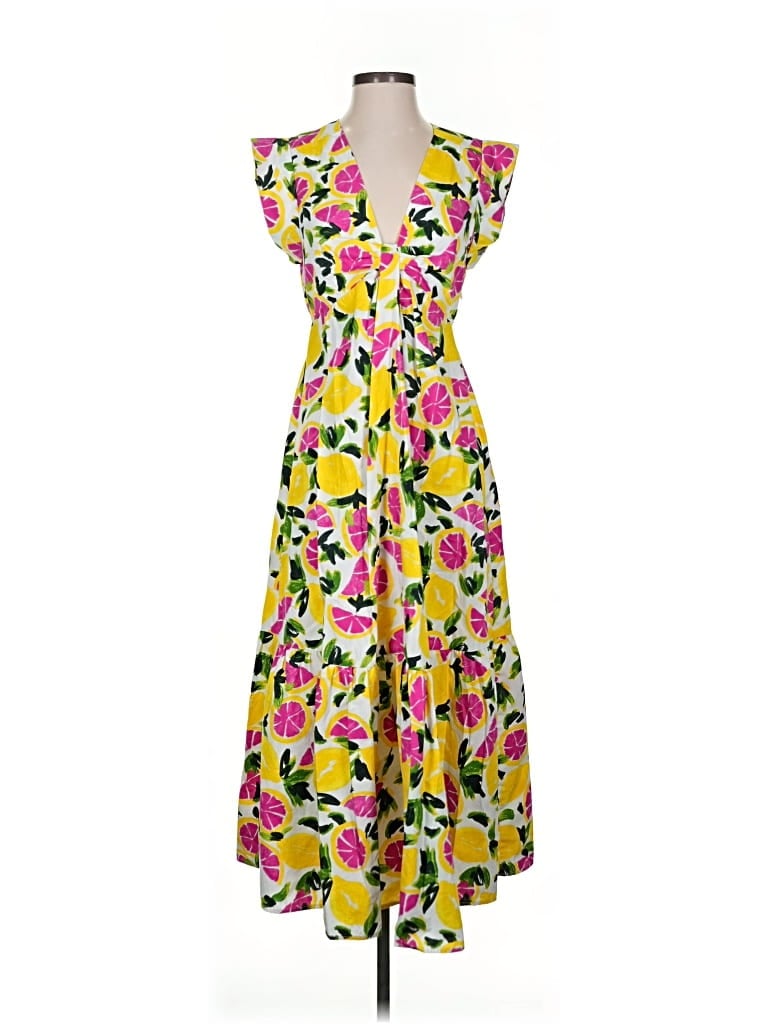 Pre-owned Steve Madden Casual Dress In Yellow