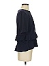 Ann Taylor Blue Short Sleeve Top Size XS - photo 4