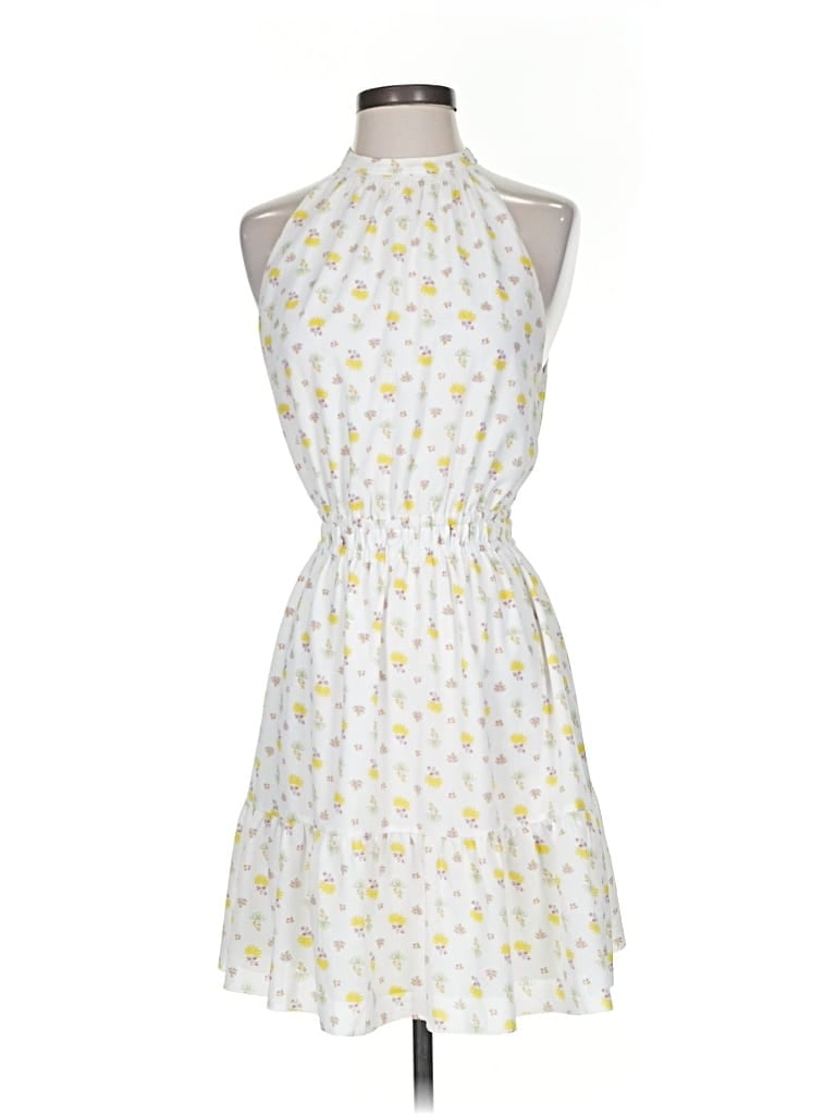 Pre-owned Wilfred Cocktail Dress In White