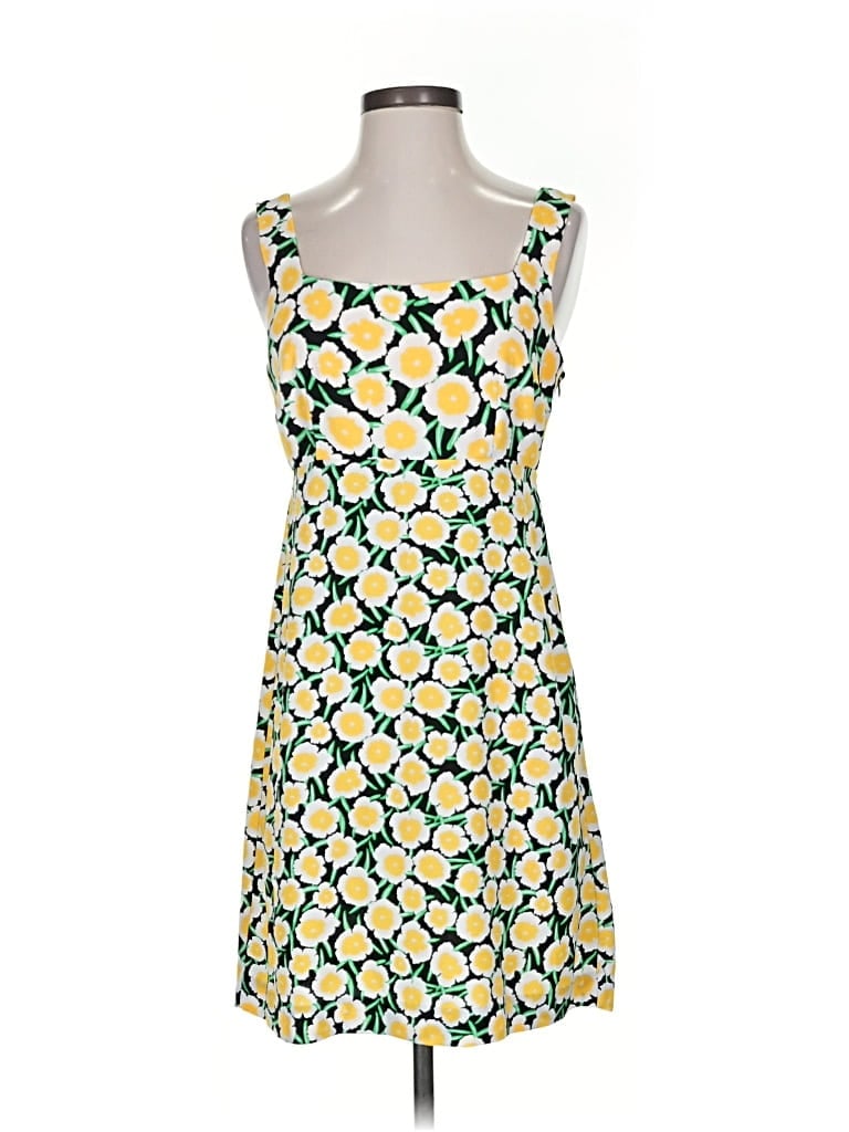 Pre-owned Diane Von Furstenburg For Target Cocktail Dress In Yellow