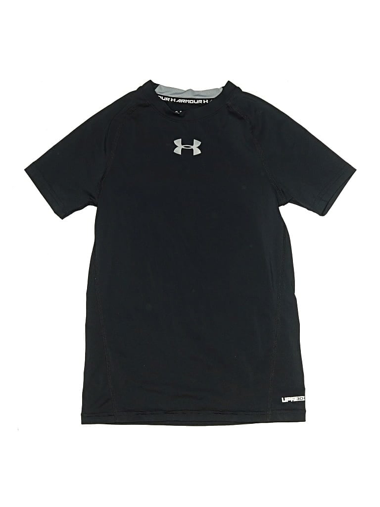 Pre-owned Under Armour Kids' Active T-shirt In Black