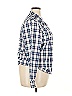 UNTUCKit 100% Cotton Plaid Blue Long Sleeve Button-Down Shirt Size 18 - photo 4