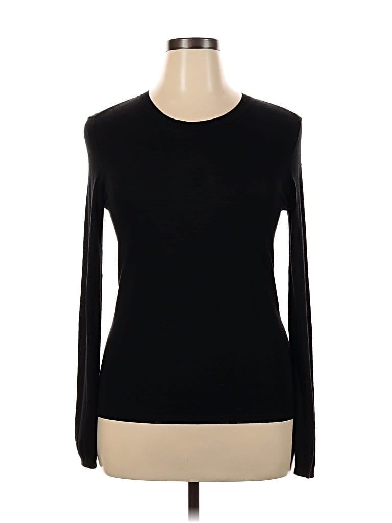 Pre-owned Gap Pullover Sweater In Black