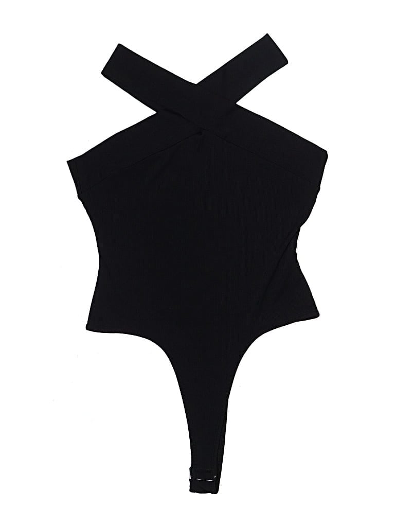 Pre-owned Unbranded Bodysuit In Black