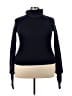 Emporio Armani Blue Black Wool Pullover Sweater Size 32 - photo 1
