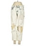 Carmar 100% Cotton Ivory Jeans Size 26 waist - photo 1