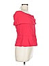 Cushnie Red Short Sleeve Top Size 12 - photo 4