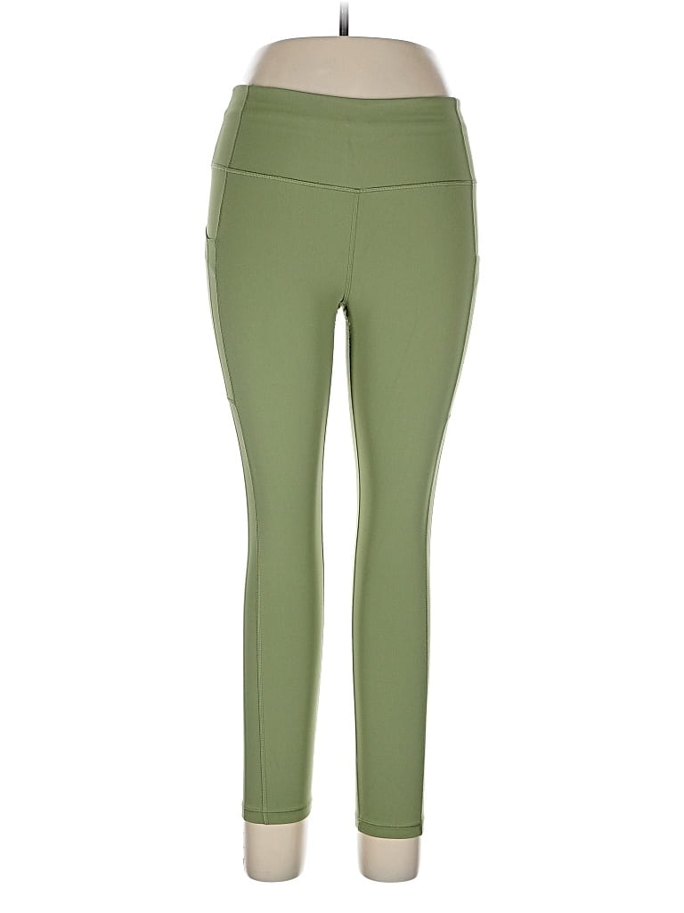 Pre-owned Athleta Active Pants In Green