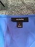 Alfani 100% Polyester Blue 3/4 Sleeve Blouse Size 6 - photo 6