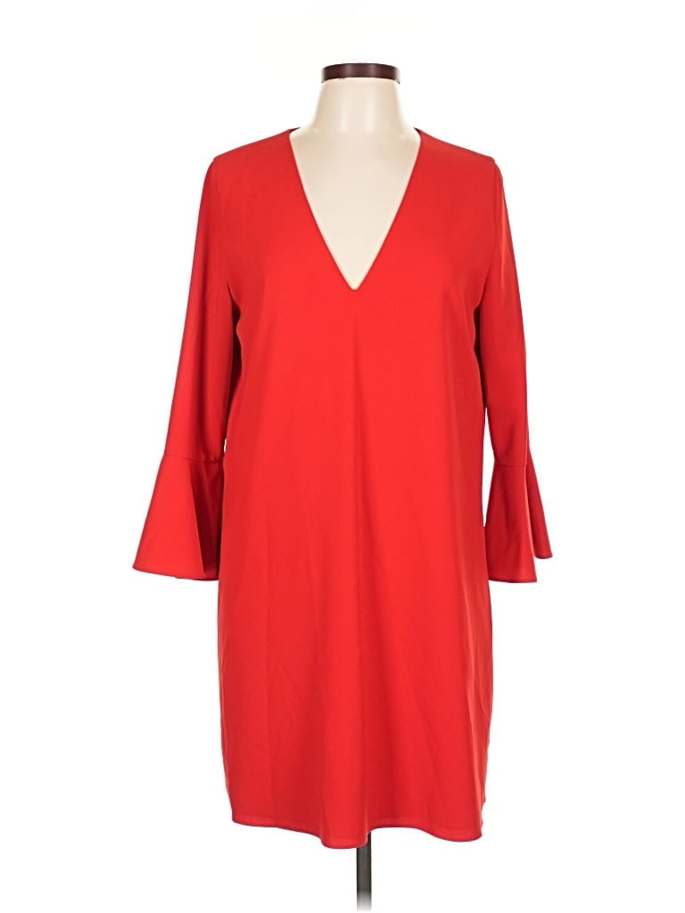Pre-owned Alice And Olivia Alice + Olivia Casual Dress In Red