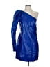 ROTATE 100% Polyurethane Blue Cocktail Dress Size XS - photo 1