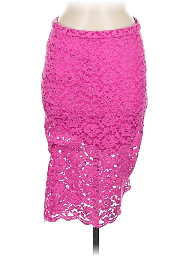 Pre-owned Nicole By Nicole Miller Formal Skirt In Pink